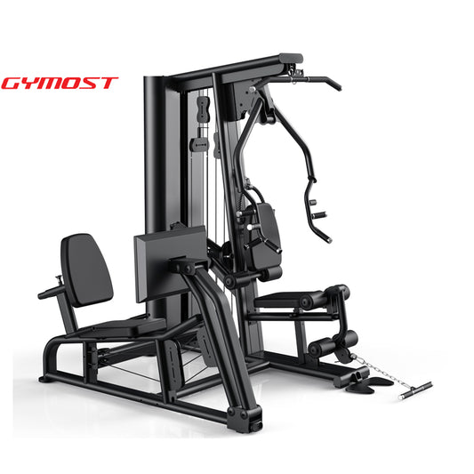 ชุดเครื่องบริหารกล้ามเนื้อ 2-สถานี Multi Gym with Leg Press Station (Commercial-Grade) | GM-L133