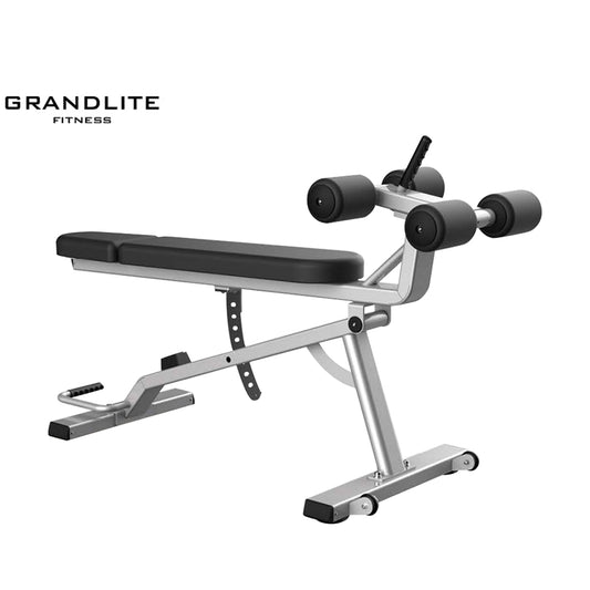 ม้านั่งยกน้ำหนัก Adjustable Decline Bench (Commercial-Grade) | T-34